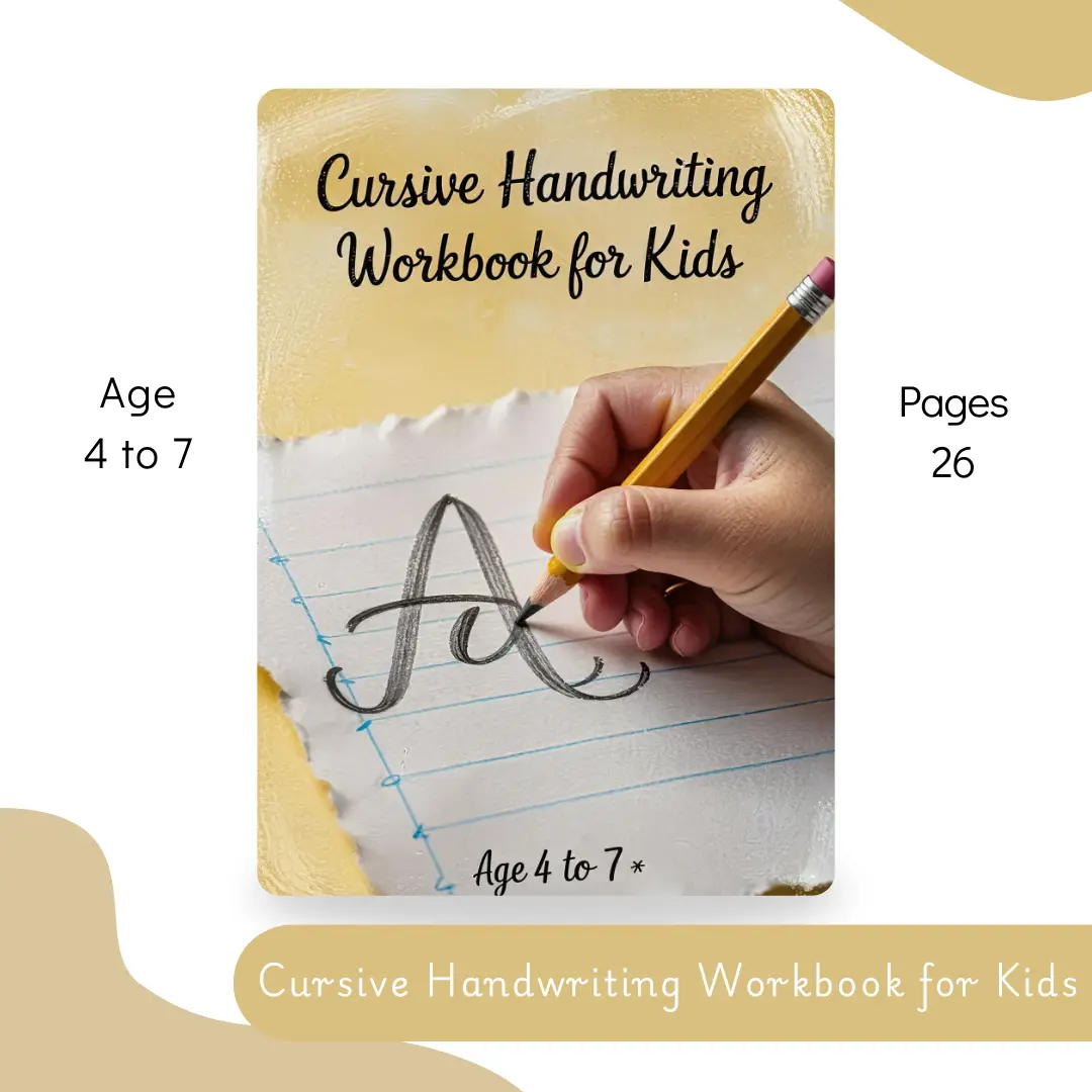 Cursive Handwriting Workbook for Kids